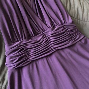 Jones Wear Sleeveless Purple Dress